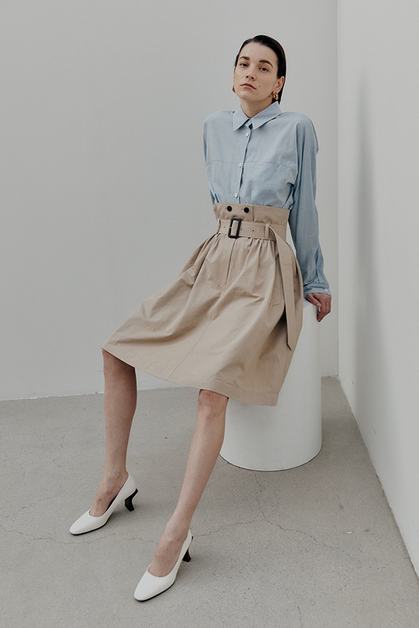 [21SS] Flare Trench Skirt (Last Piece)