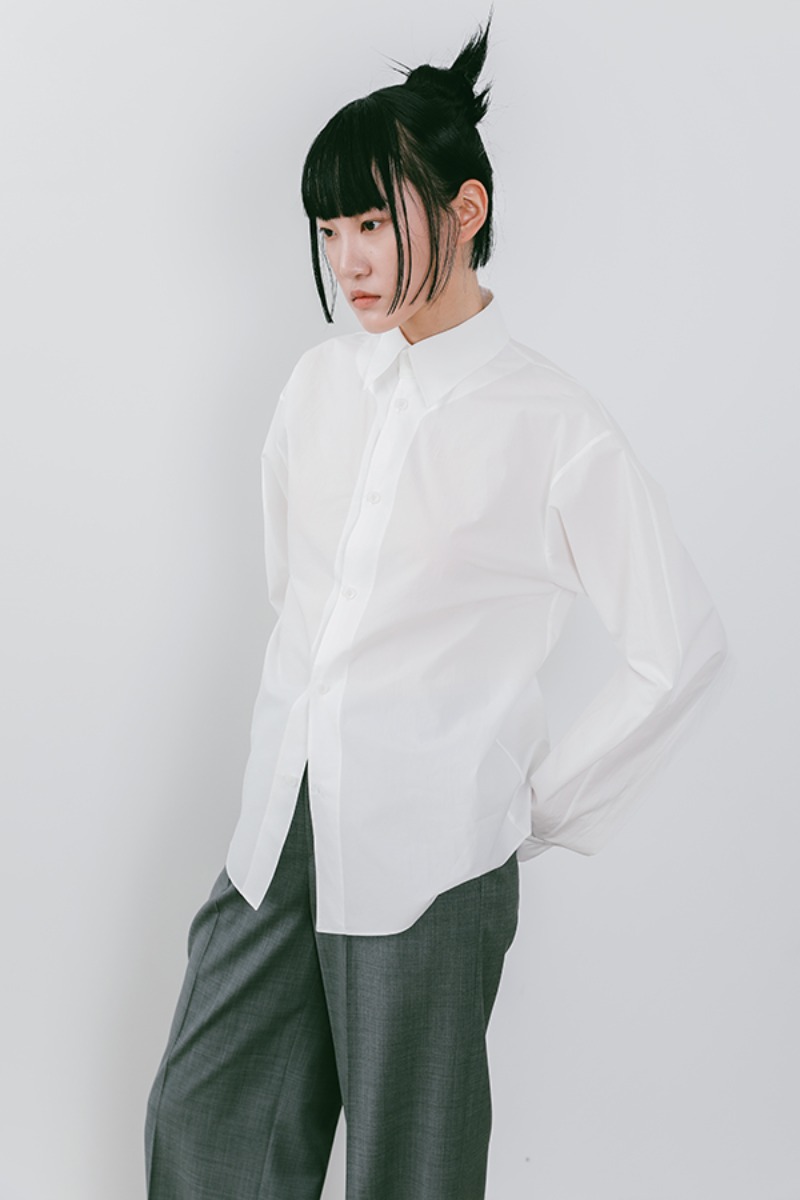 [22SS] White Basic Shirt (JVSB201)