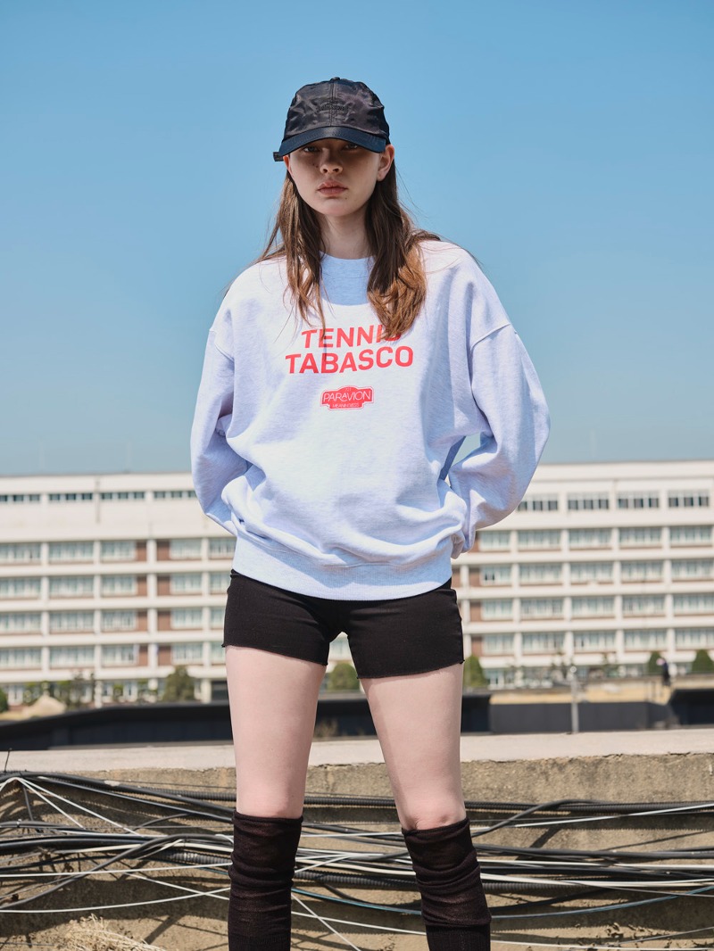 [2023SS] TENNIS TABASCO  Logo Sweatshirt