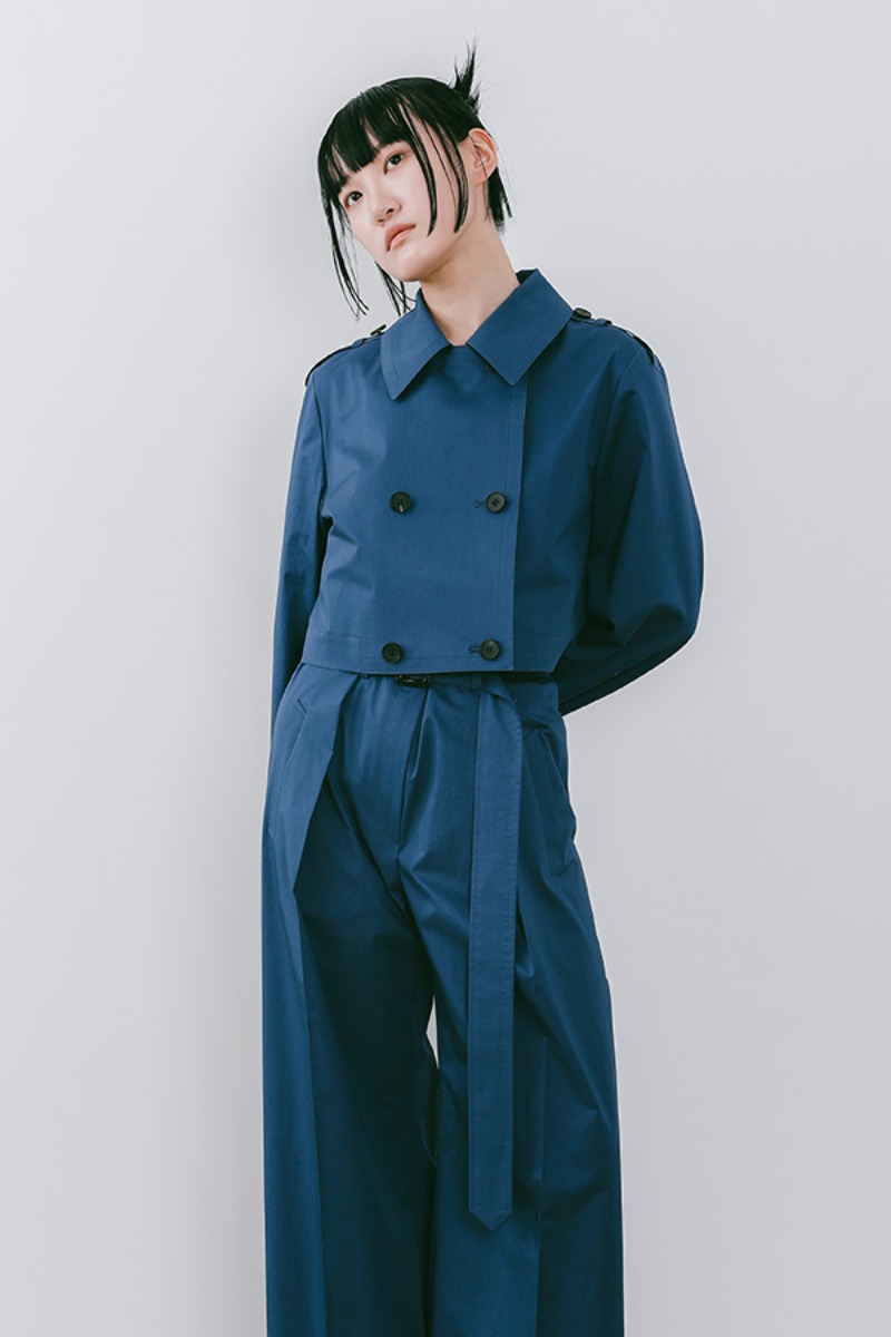 [22SS] Cropped Trench Jacket (Last Piece)