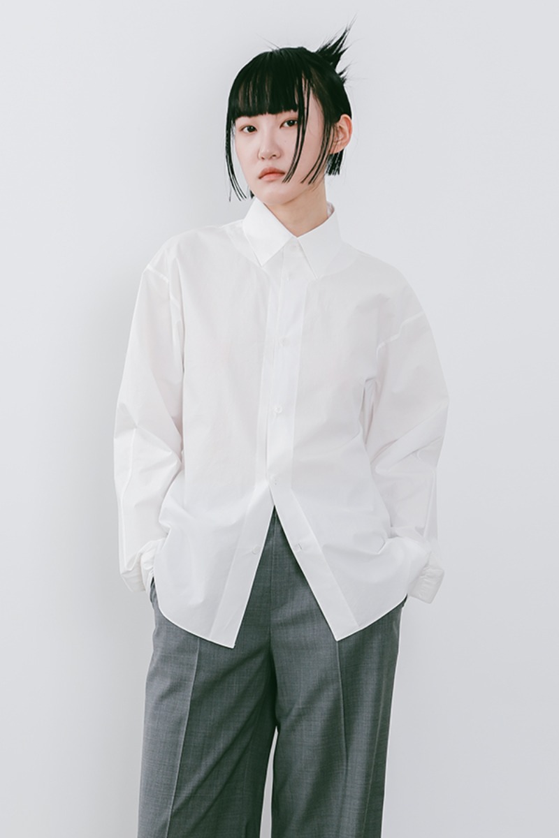 [22SS] White Basic Shirt (JVSB201)