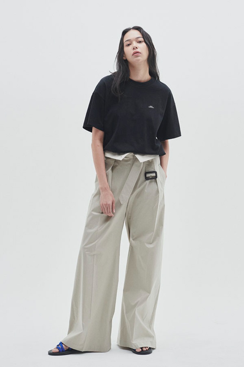 [22SS] Wide-Leg Belted Trousers (Last Piece)(이보영착용)
