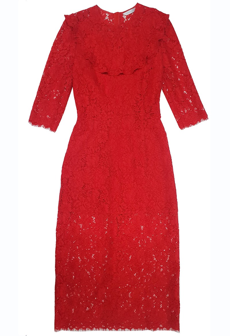 [19SS] LACE DRESS (Only Red)