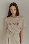 [한정수량재입고] ParAvion Logo T-Shirt (JVST304-70) (오영주, 혜린 착용)(LAST PIECE)